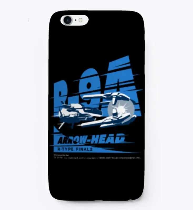 R-9A “ARROW HEAD” iPhone case Black